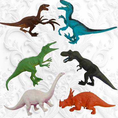 taka saki dinosaur figure toy play set for kids rubber action figurine animal figure