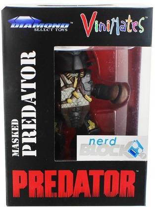 DIAMOND SELECT Masked Predator Nerd Block Exclusive Vinyl Figure