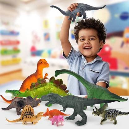 Toyvala Realistic Dinosaur Figures Playset Rubber Wild Animal Dinosaur Toys for Kids164