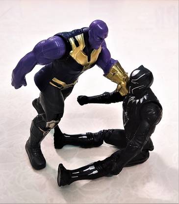 Thrifx Avengers Premium Edition 'Thanos vs Panther' Battle Combo Pack (Pack of 2)