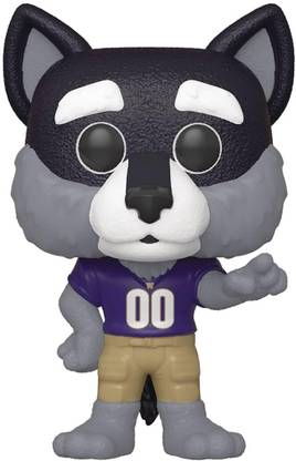 Funko POP College: UW - Harry The Husky, Multicolor