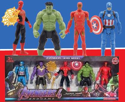 Pick And Nick Toys Marvel Avenger Action Figure Toy Set for kids, Super Hero Collection j11