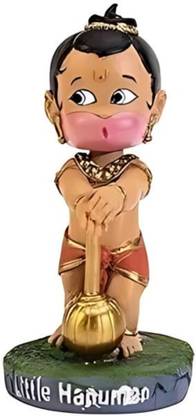 Insain Little Hanuman Bobblehead | Lord Hanuman Miniature