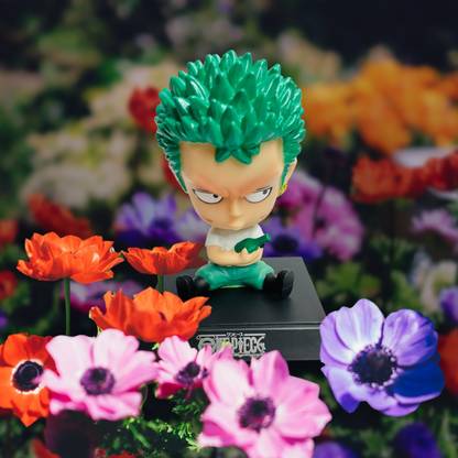 gtrp Roronoa Zoro Anime Bobblehead Toy | Action Figure Bobble Head 75