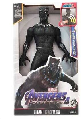 The Simplifiers Super Hero's Hard Plastic Action Figure- Black Panther