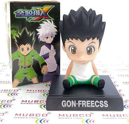 Mubco Hunter x Hunter Gon Freecss Bobble Head Figure Car Dashboard Phone Holder