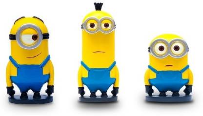 Wowheads Minion Set of 3 Handmade Figure (Bob, Kevin, Stuart)