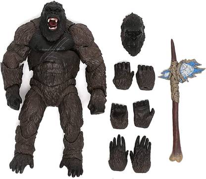 Delite New High Detail KONG with Axe Godzilla Movie Inspired Action Figure Collectible