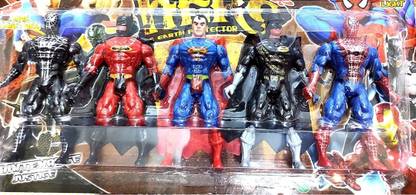 The Mechanic Superheroes Action Figures Set of 5 17 cm Tall