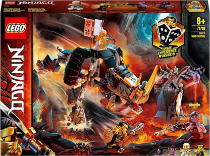 LEGO 71719 NINJAGO Zane's Mino Creature 2in1 Building Set & Board Game