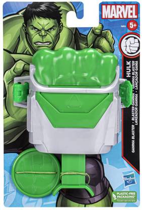 मार्वल Hulk Gamma Blaster with Disc,Role Play Super Hero Toys