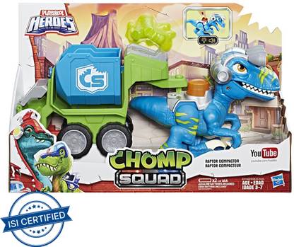 Hasbro CHOMP SQUAD RAPTOR COMPACTOR