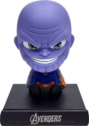 THEPARTYBOOSTER Thanos Marvel Endgame Bubble Head for Desk and Car Dashboard