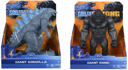 The Simplifiers The Angry GodZilla Vs Giant Kong Action Figure