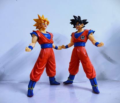 Thrifx DragonBall Action Figures |17Cm Goku SS2 and Goku SS1 Action Figure (Pack of 2)