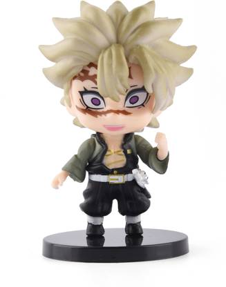 ComicSense Demon Slayer Anime Action Figure, Wind Pillar Chibi Anime Statue (8 cm)