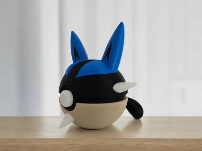 Yup That 3D Guy Lucario Pokeball