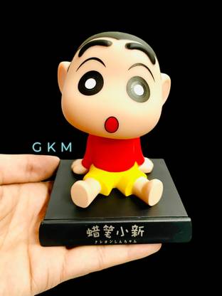 GKM Cute Cartoon Shinchan Model 2 Bobblehead action figure (design 3)
