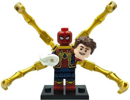 Delite New SPIDERMAN Peter Parker Multiverse Mini building blocks Legoing Toy figure