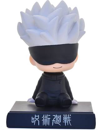 RVM Toys Bobble Head Jujutsu Kaisen Gojo for Car Dashboard Action Figure Toys Bobblehead