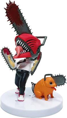 Augen Chainsaw Man 2C Action Figure Limited Edition Dashboard/Table (11cm, Pack of 2)