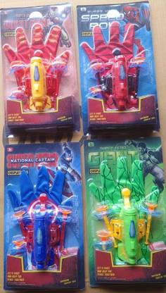 venimall Spider Web Shooters Toy for Kids Fans, Hero Launcher Wrist Toy Set