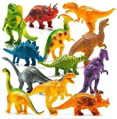 venimall Dinosaur Toy for Kids 12 Pieces Realistic Dinosaurs Figures Play Set Small Sized