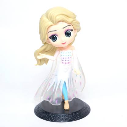 Daiyamondo Elsa Water Queen Disney Princess Frozen 2 White Dress Action Figure 15cm