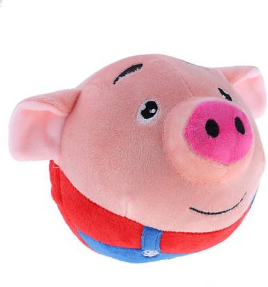Lyla Electric Singing Jumping Pig Speech Recorder Doll Toy for Children Gift Red