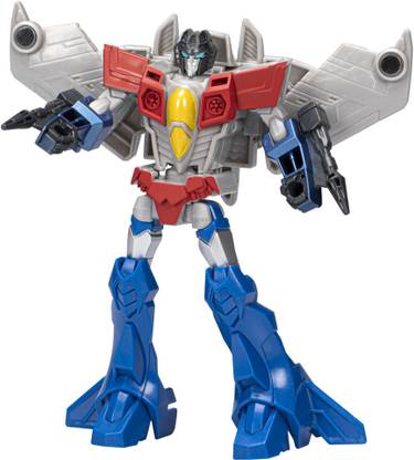 TRANSFORMERS EarthSpark Warrior Class Starscream Action Figure, 5-Inch, Robot Toys - Ages 6+