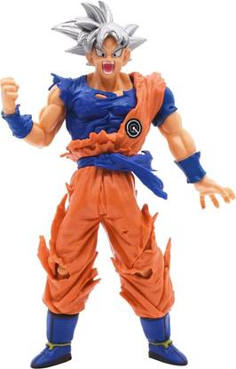 AweStuffs Goku Super Saiyan Ultra Instinct Angry Large Action Figure Limited Edition