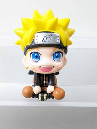 Raregets Cute Naruto Sitting Pose, Action Figure Collectibles, for Anime Fans - 10 cm