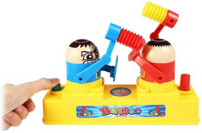 R K ENTERPRISE Double Battle Hammer Respond Game for Kids Parent-Child Interaction Game