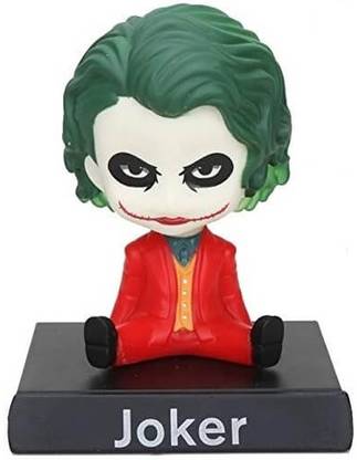 AweStuffs Joker Serious Phone Holder Car Decoration Bobblehead Action Figure