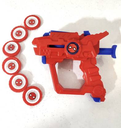 श्रीकनक Super Hero Action Figure Spy Gun Shooter