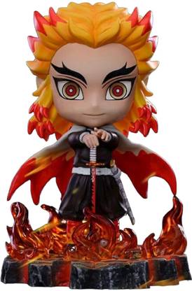 Augen Kyojuro Rengoku Action Figure Limited Edition for Table (10cm) (Pack of 1)