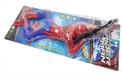 toyboyzone spidermans with gun music sound and lighting (Multicolor) Pack of 1