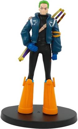 Boenjoy Anime One Piece Zoro action figure toys for Car Dashboard (Standing 1 pcs)