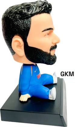 GKM Virat Kohli Bobblehead Fragile Cricketer action figure bobble head