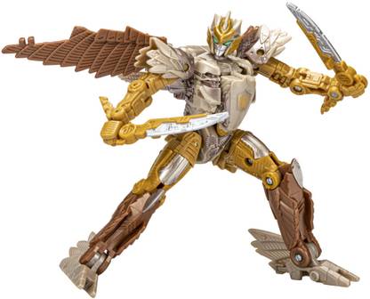 TRANSFORMERS Rise of the Beasts Movie, Deluxe Class Airazor Converting Action Figure for Kids