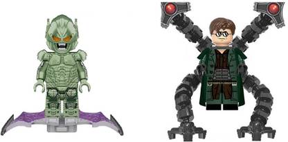 Delite Green Goblin & Doctor Octopus Avengers Mini building blocks Puzzle Toy Figures