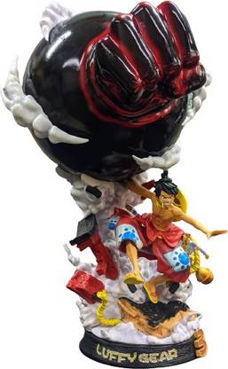 jasicnytum One Piece: Luffy Gear 3 Action Figure
