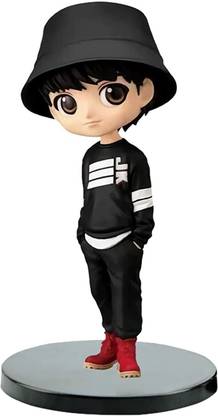 AweStuffs BTS Jungkook Action Figure for Car Dashboard, Decoration& Study Table(Size 16cm)