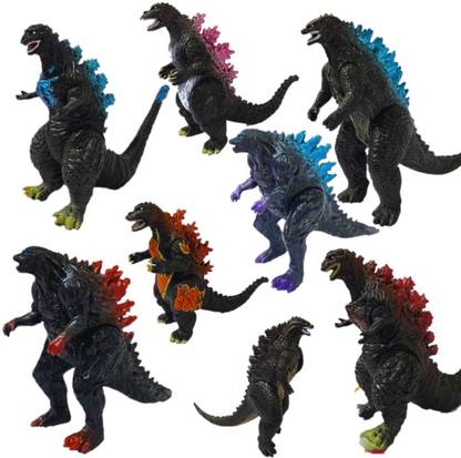 Mallexo Godzilla Action Figure Toys for Kids Set of 5PCs Dinosaur Animal Toys