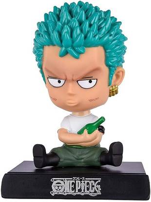 GKM Super Hero Roronoa Zoro Action Figure Limited Edition One Piece Bobblehead