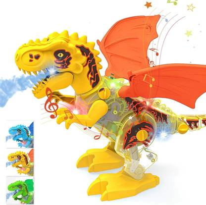 Lattice DIY Tyrannosaurus Rex With Singing Lights & Roaring Sound,Smoke Spary