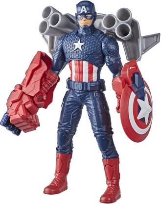 MARVEL 9.5-inch Scale Super Heroes and Villains Action Figure Toy Captain America