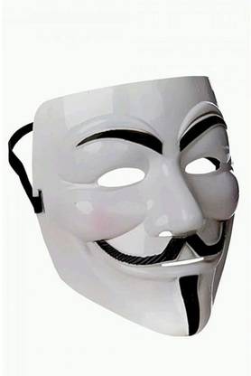 AEFSATM Anonymous Face Masks for Halloween Decorative Mask