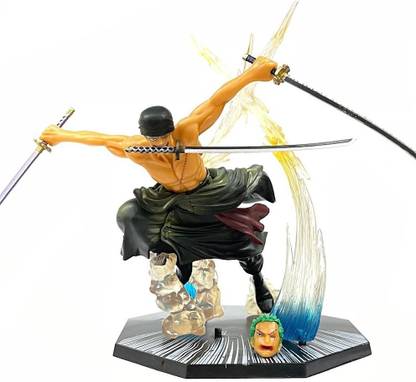 Mubco Anime One Piece Roronoa Zoro Battle Ver Figure | Collectible Model Toys | 16cm