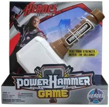 ANVIT Hammer with Lights and Music Thors Power Hammer Game for Kids